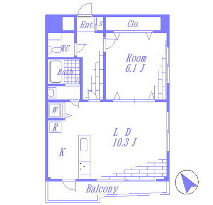 東京都文京区向丘1丁目 賃貸マンション 1LDK