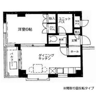 東京都文京区千駄木２丁目 賃貸マンション 1DK