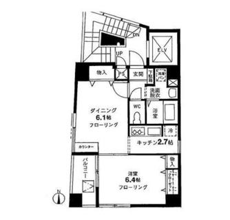 東京都文京区千駄木２丁目 賃貸マンション 1LDK