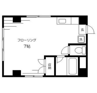 東京都文京区根津２丁目 賃貸マンション 1R