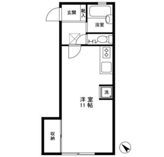 東京都文京区根津２丁目 賃貸マンション 1R