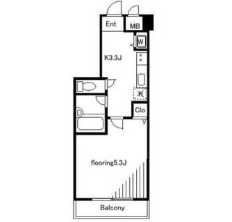 東京都文京区弥生２丁目 賃貸マンション 1K