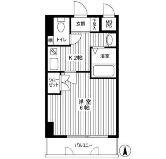 東京都文京区千駄木２丁目 賃貸マンション 1K